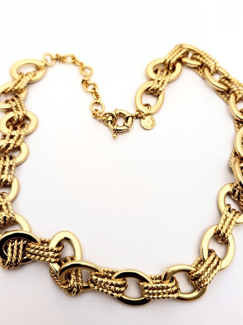 Talbots Polished Gold Link Chain Necklace - Picture 6 of 6